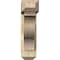 Ekena Millwork Funston Craftsman Rough Sawn Bracket w/ Offset Brace, Douglas Fir, 6"W x 22"D x 22"H BKT0604X22X22FST04RDF - alternate 4